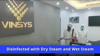 Sanitizing and Disinfecting Vinsys Training Labs post COVID19 | Sanitization to fight COVID19 Virus