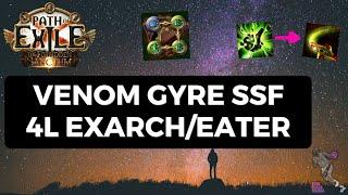 [PoE 3.20] Venom Gyre 4L SSF Exarch/Eater Run Summary - How to Transition from Poisonous Concoction