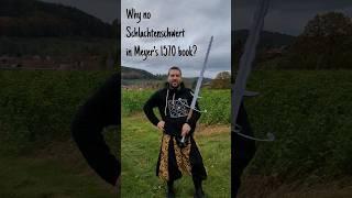 Where Schlachtschwert in 1600's Meyer?