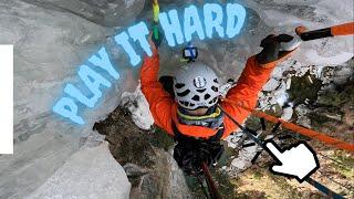 Play it Hard - Ice Climb very Steep