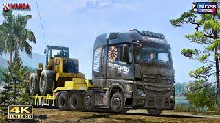 Truckers of Europe 3| construction work| Realistic HD gameplay