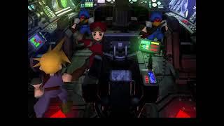 Final Fantasy VII First Playthrough.Super Lit! Submarine to Gelinka. Rocket launch. Diamond. Midgar