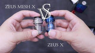 Geekvape Zeus X Mesh RTA VS Geekvape Zeus X