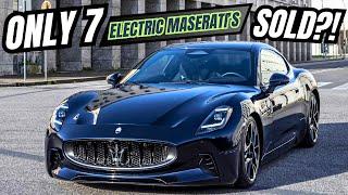 Maserati ONLY Sold Seven Electric Cars In Italy Last Month As Sales Tumble