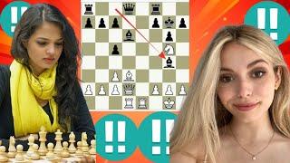 Perfect chess game 102 Tania Sachdev vs Anna Cramling