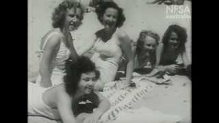 Famous Beach is Popular Summer Playground. Australian Diary 16