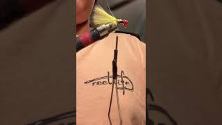 Tying a lemon lime crappie jigs #bait #fishinglure #fish