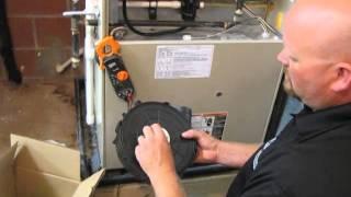 DIY - How to Install a 68K21 Draft Inducer on a Lennox G26 Furnace