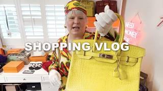 SHOPPING VLOG at Adore the Couture ft. HERMÈS Birkin and Kelly Bags, CHANEL, VERSACE, DIOR...