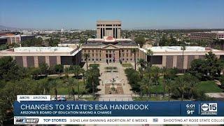 AZ Board of Education signs off on new ESA handbook