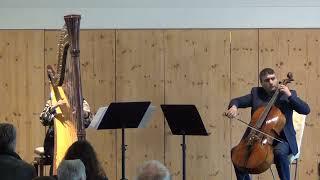 Tigran Muradyan (Cello), Lea Magdalena Knecht (Harfe) - Camille Saint-Saëns - Der Schwan