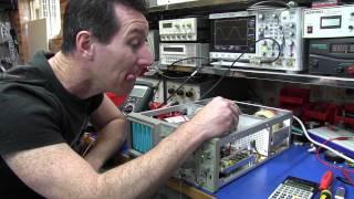 Tektronix 2225 Oscilloscope Teardown and Calibration - EEVblog #208