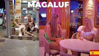 MALLORCA MAGALUF SPAIN NIGHTLIFE WALK TOUR 2023