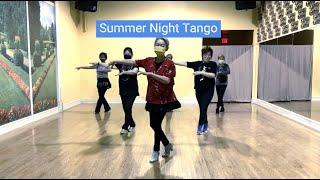 line dance demo - Summer Night Tango