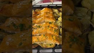 Salmón al horno con miel y mostaza