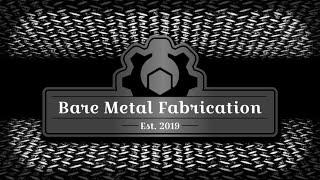 Bare Metal Fabrication Channel Trailer