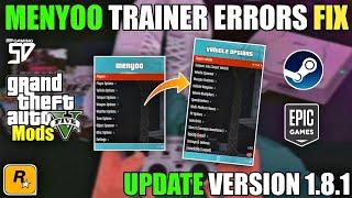 GTA V - MENYOO TRAINER NOT WORKING [ FIX ] WITH UPDATE VERSION | SHIVAXD [ 2K23 ]