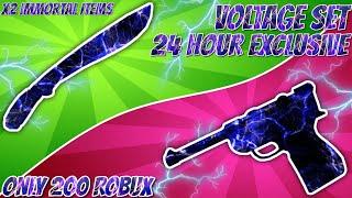 Roblox- New 24 Hours Robux items in MM3/Murder Mystery 3