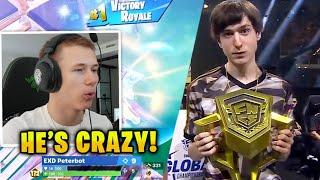 Mongraal & MrSavage react to Peterbot winning FNCS Global Championship Grand Final!