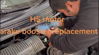 Toyota prius brake booster replacement