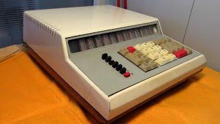 First USSR calculator using integrated circuits "Iskra 111T" (from 1971)