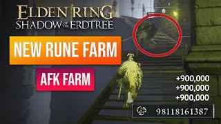 Elden Ring New Rune Farm | AFK Rune Glitch After DLC! 900K Per Minute! #eldenring