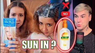 ELA USA SUN IN E DECIDIU CLAREAR O CABELO | SERÁ QUE VAI DAR CERTO?