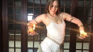 The Hero's Journey Bellydance "A Hero Comes Home" Candle Dance