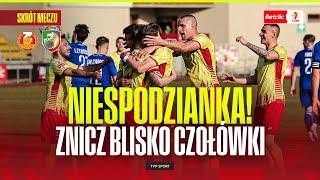 SKRÓT: ZNICZ PRUSZKÓW - MIEDŹ LEGNICA: DUŻA NIESPODZIANKA! BETCLIC 1 LIGA