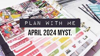 Plan With Me  April 2024 Mystery! (Scribble Prints Co.)