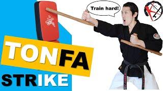 How to STRIKE with Tonfa,３Basics(Ryukyu Okinawa kobudo)