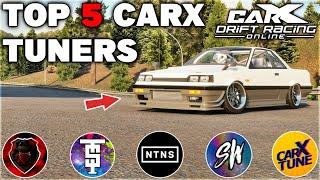 ТОП 5 тюнеров - CarX Drift Racing Online