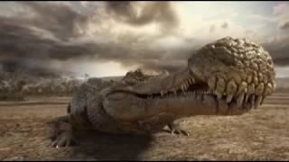 Sarcosuchus vs Paralititan vs Carcharodontosaurus [RUS]