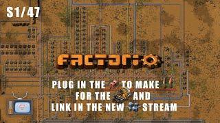 Factorio:[S1/47 - Plug in the explosives to make shells for the tank & link in the new ore stream]