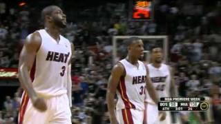 Norris Cole - Rookie Running (Heat vs Celtics)