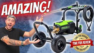 GreenWorks Pro 2500psi 1.2gpm | BEST PRESSURE WASHER FOR HOME DIY!