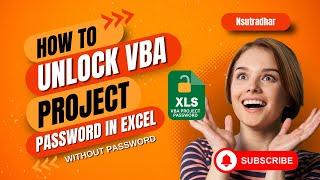 Recover VBA Password | How to unlock Protected Excel VBA Project and Macro codes without password