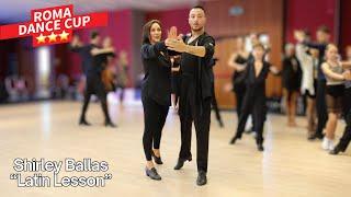 Shirley Ballas - Latin Dance Lesson | Roma Dance Cup