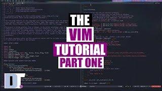 The Vim Tutorial - Part One - Basic Commands