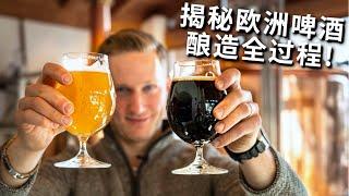 啤酒酿造这么简单？工业啤酒竟可以加大米？获奖酿酒师教你啤酒酿造全过程 How to brew European CRAFT BEER? [4k]