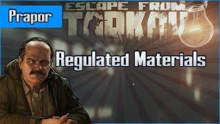 Regulated Materials - Unlock ASh-12 - Prapor Task - Escape from Tarkov Questing Guide EFT