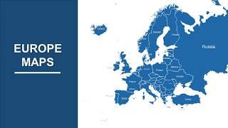 Europe Keynote maps for presentation  - ImagineLayout