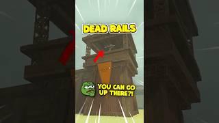 You can climb up the Ballista Tower?!  #roblox #deadrails
