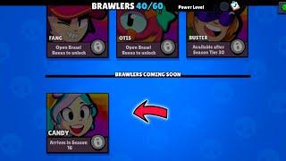 Season 16 New Brawler : CANDY  Brawl Stars