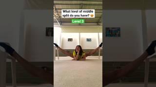 Splits challenge / flexibility challenge / Lera the gymnast #gymnast #split #challenge #shorts