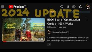 BDO l Best of Optimization Guides l 2024 Update