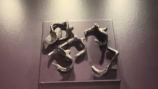 För trälarna. Isbroddar i graven. Märkes-svärd. Vikingar på Historiska museet.