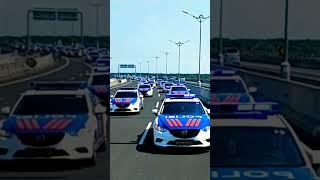 wow konvoi mobil polisi #police #polisi #mobilpolisi #sirinepolisi  #shortvideos