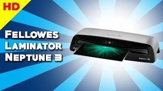 Fellowes Laminator Neptune 3 125, Rapid 1 Minute Warm up Laminating Machine