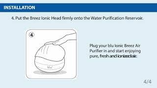 Breez Ionic Air Purifier: Installation and Cleaning